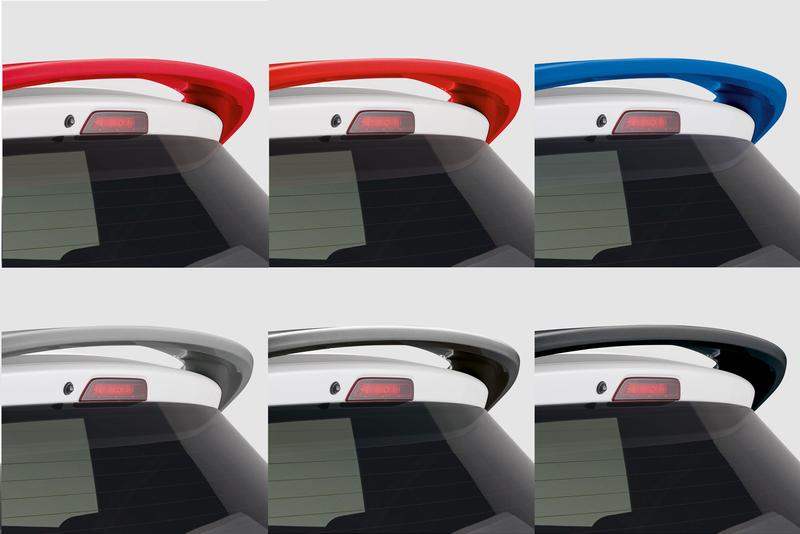 Rear Spoiler Colour Coded -  Swift 06-17 - 2020 